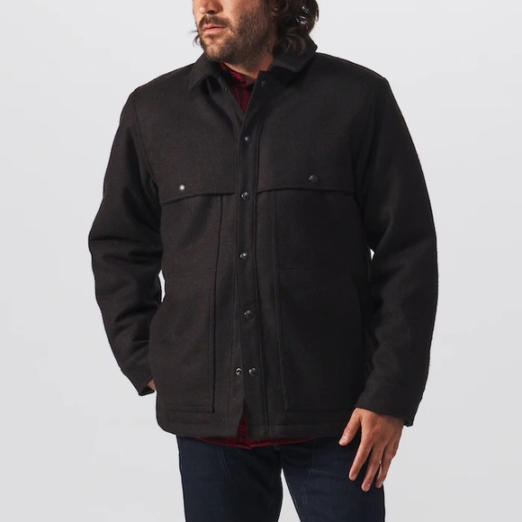 Filson Mackinaw Wool Lined Cape Coat - Picture 7 of 16